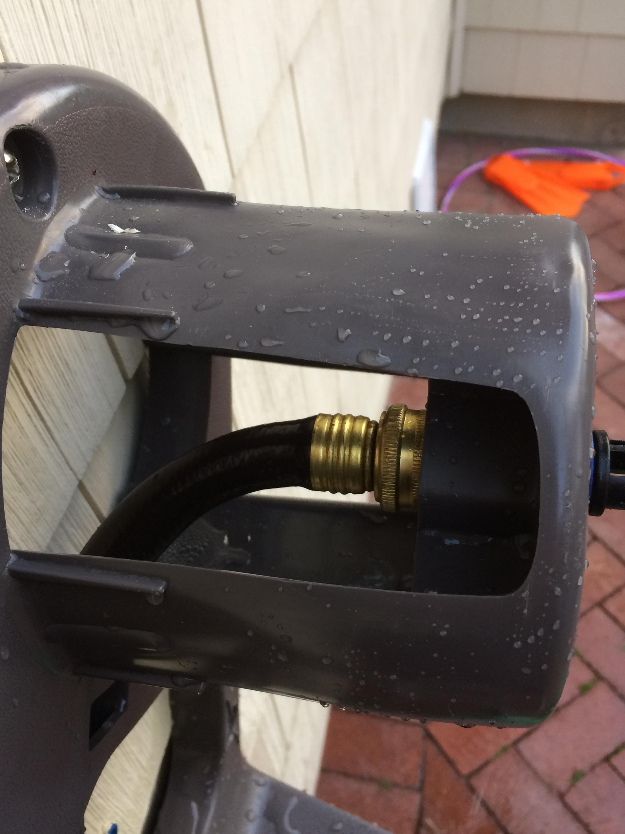 Tightening Garden Hose to Hose Reel Home Improvement Stack Exchange