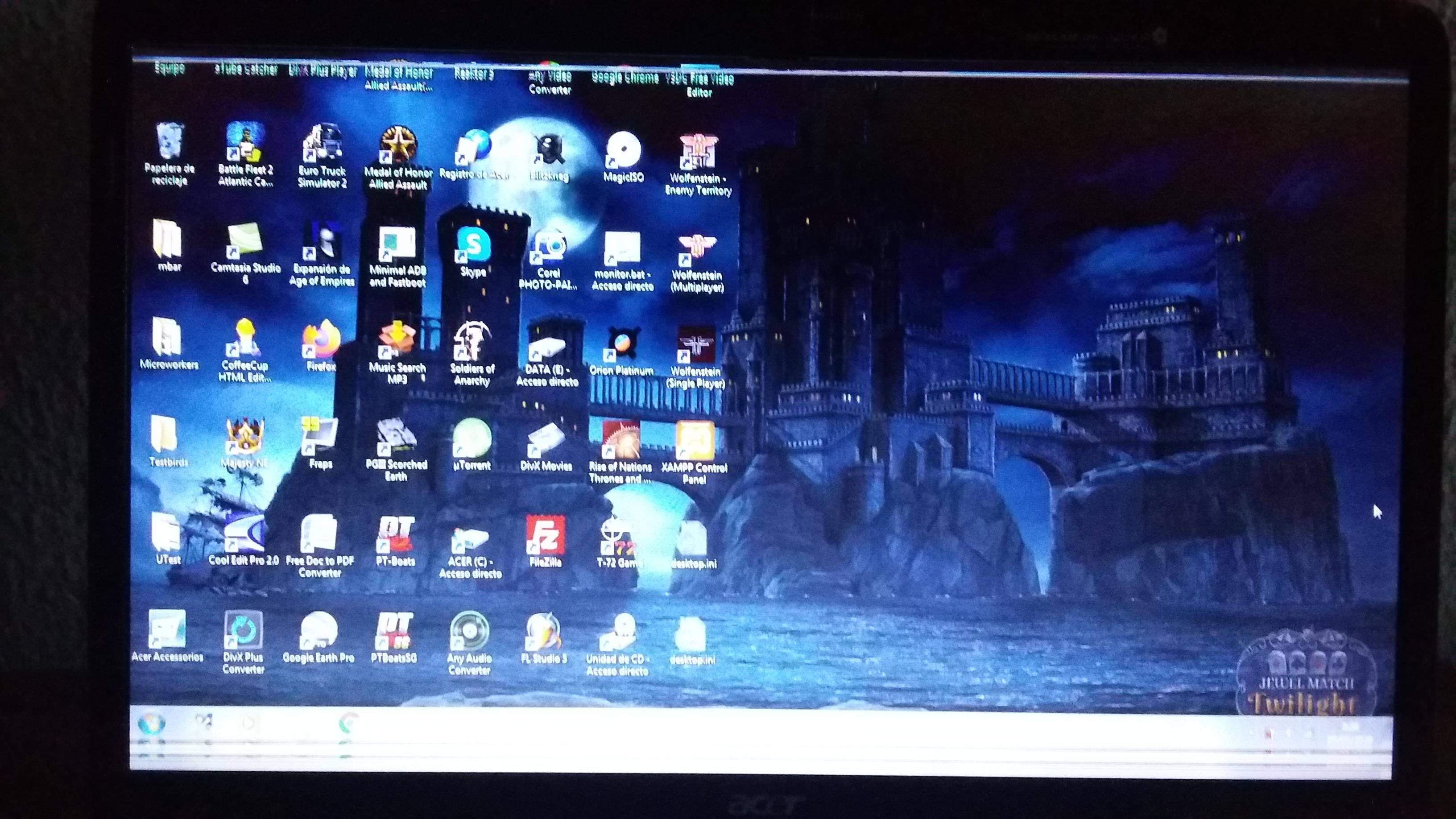 display Lines and trembling in Acer laptop screen Super User