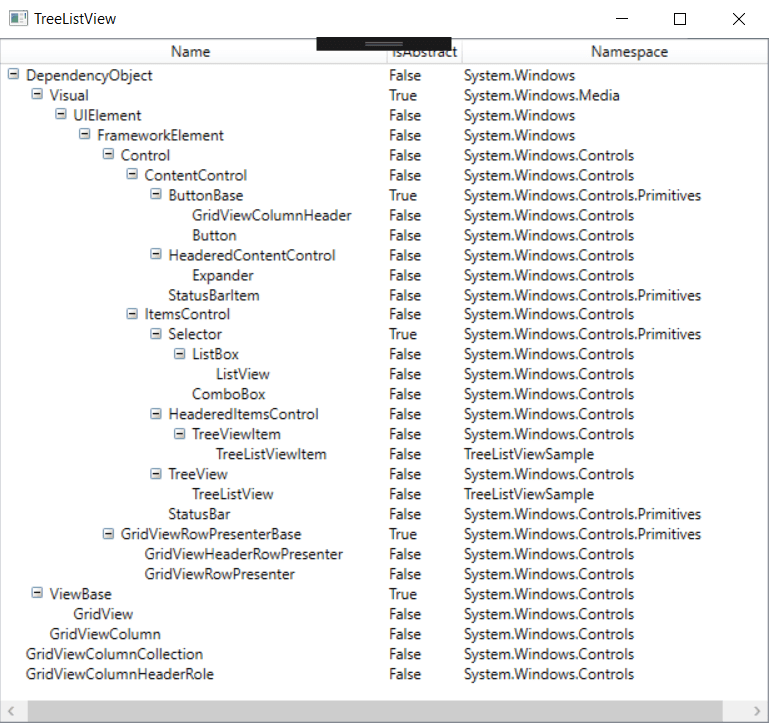 c wpf TreeListView horizontal scrollbar for each column Stack Overflow