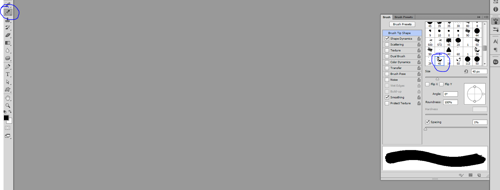 Why my brush pixelated instead of smooth Graphic Design