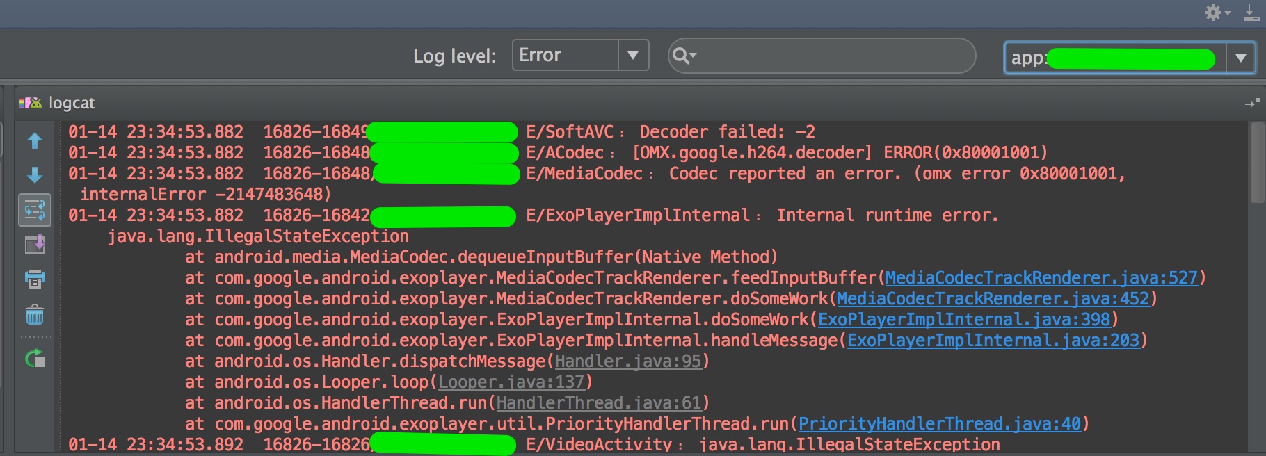 android Read logcat programmatically for an application Stack Overflow