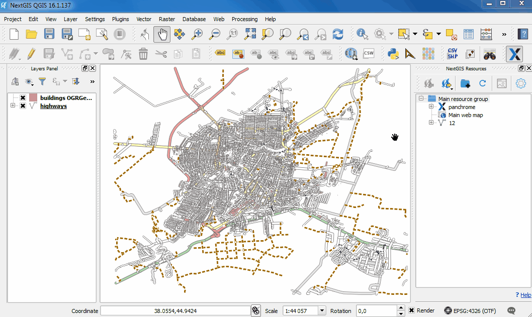 Does QGIS Cloud support offsets for symbology