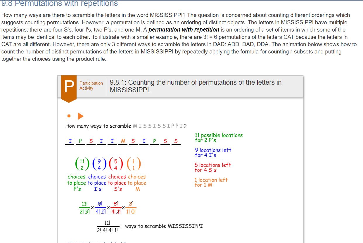 C Calculator Of Combinations Without Repetition Code