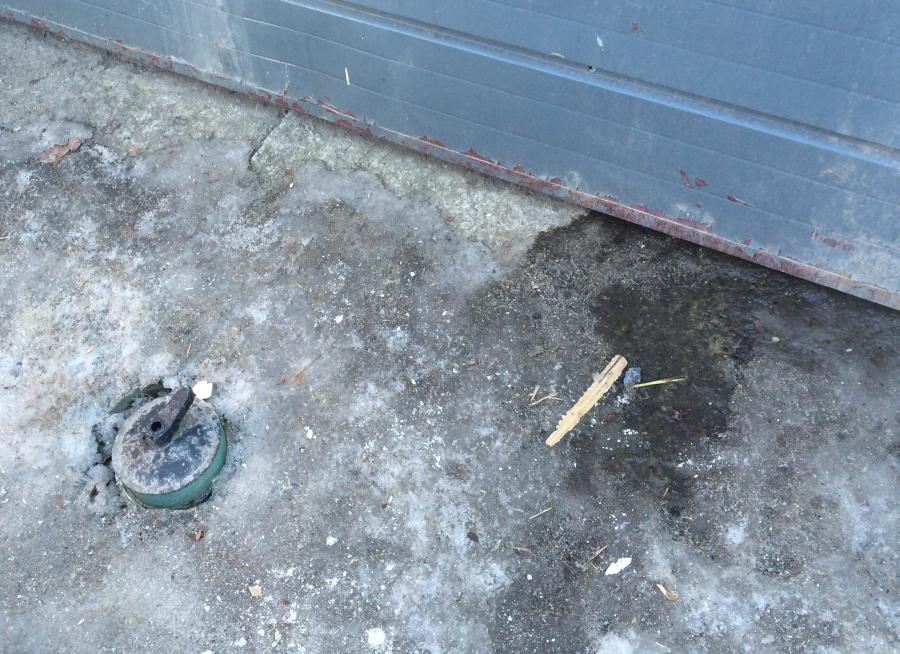 What is this pipe coming up out of our driveway? Home Improvement