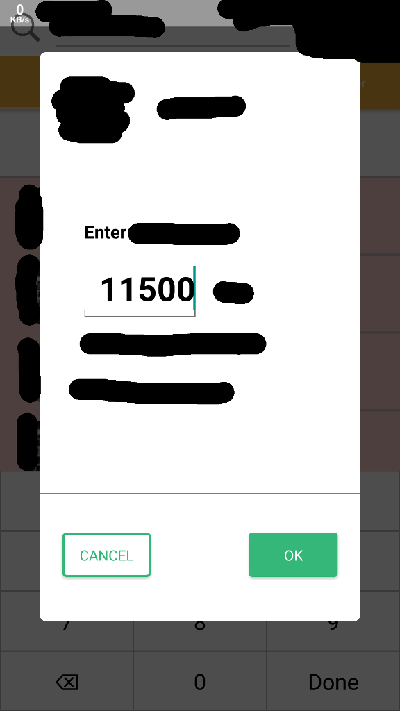android Reactnative modal dialog hides custom keyboard