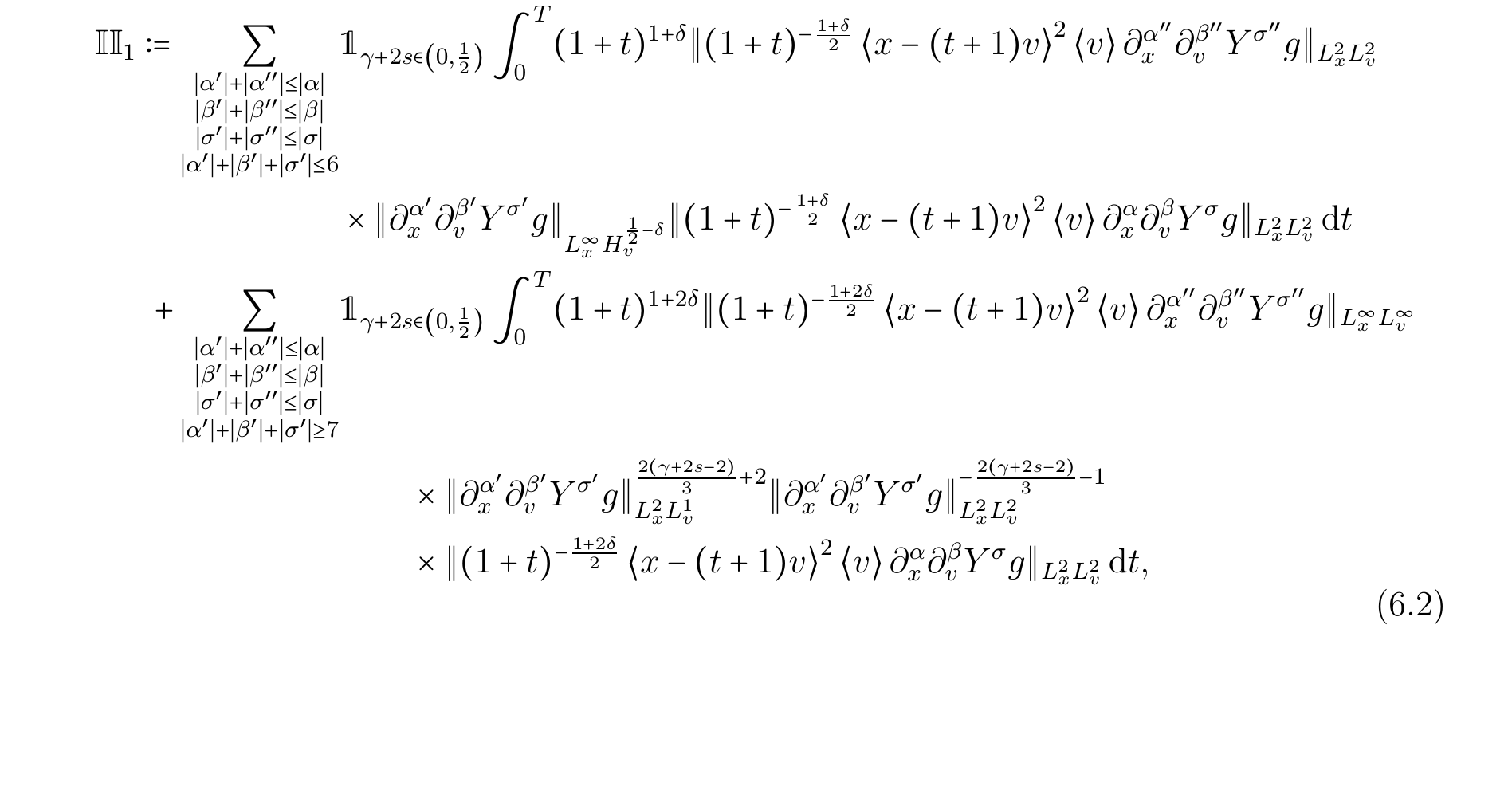 Multiple lines in math mode with the same sum sign TeX LaTeX Stack