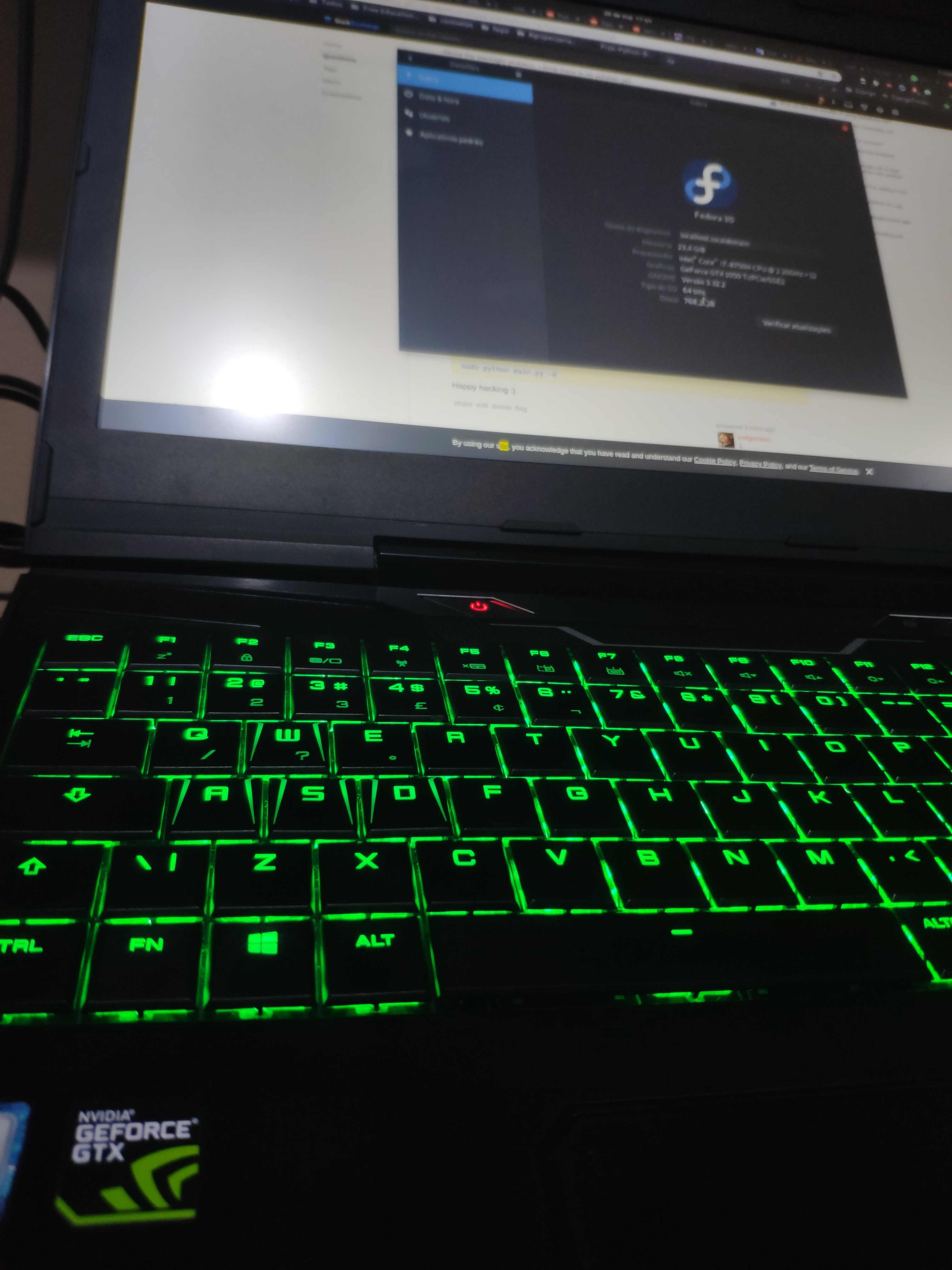 Tongfang GK5CN6Z Ubuntu Touchpad and keyboard backlight Ask Ubuntu