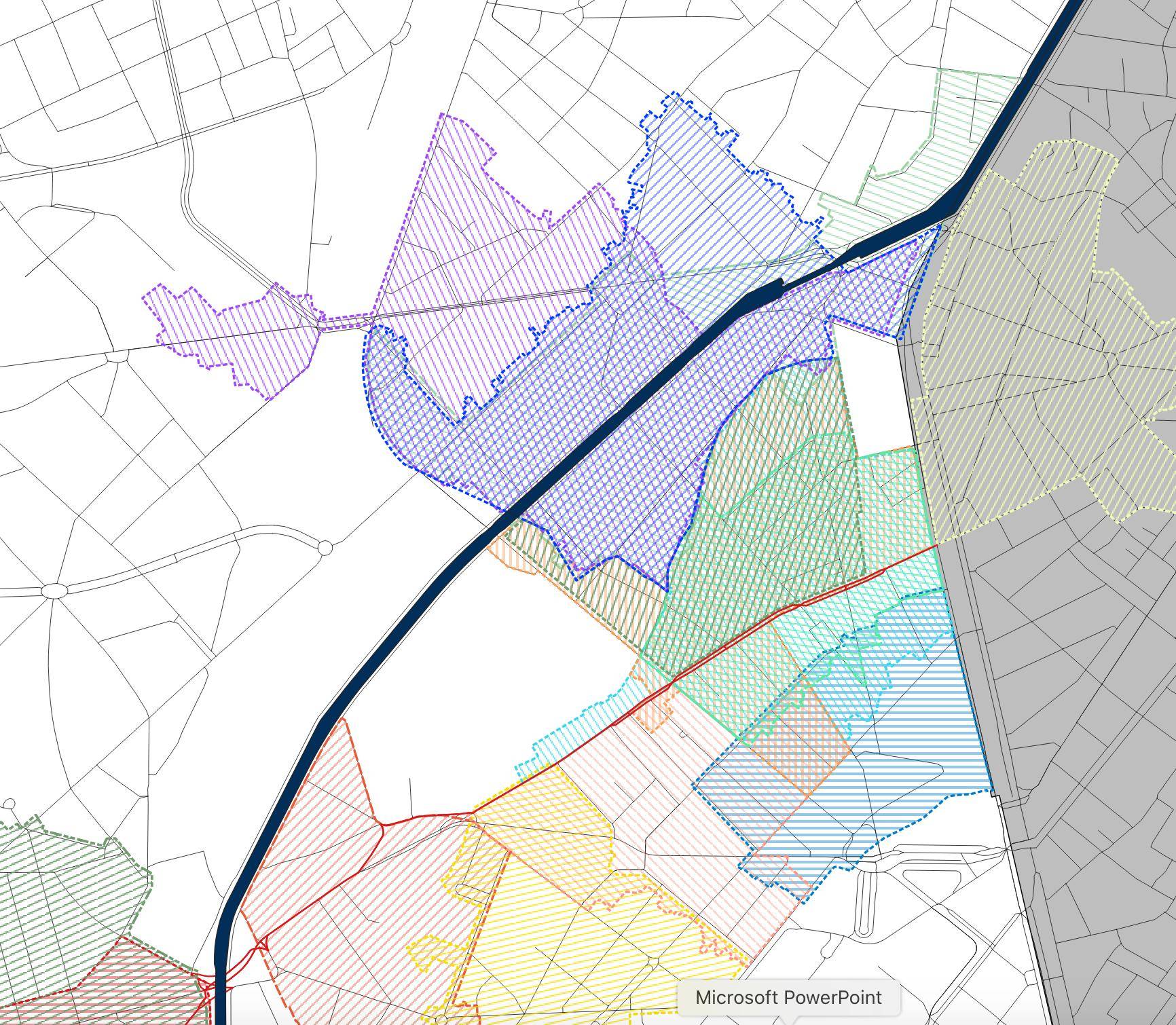 qgis 3 Delineating zones based on number of polygons that are in