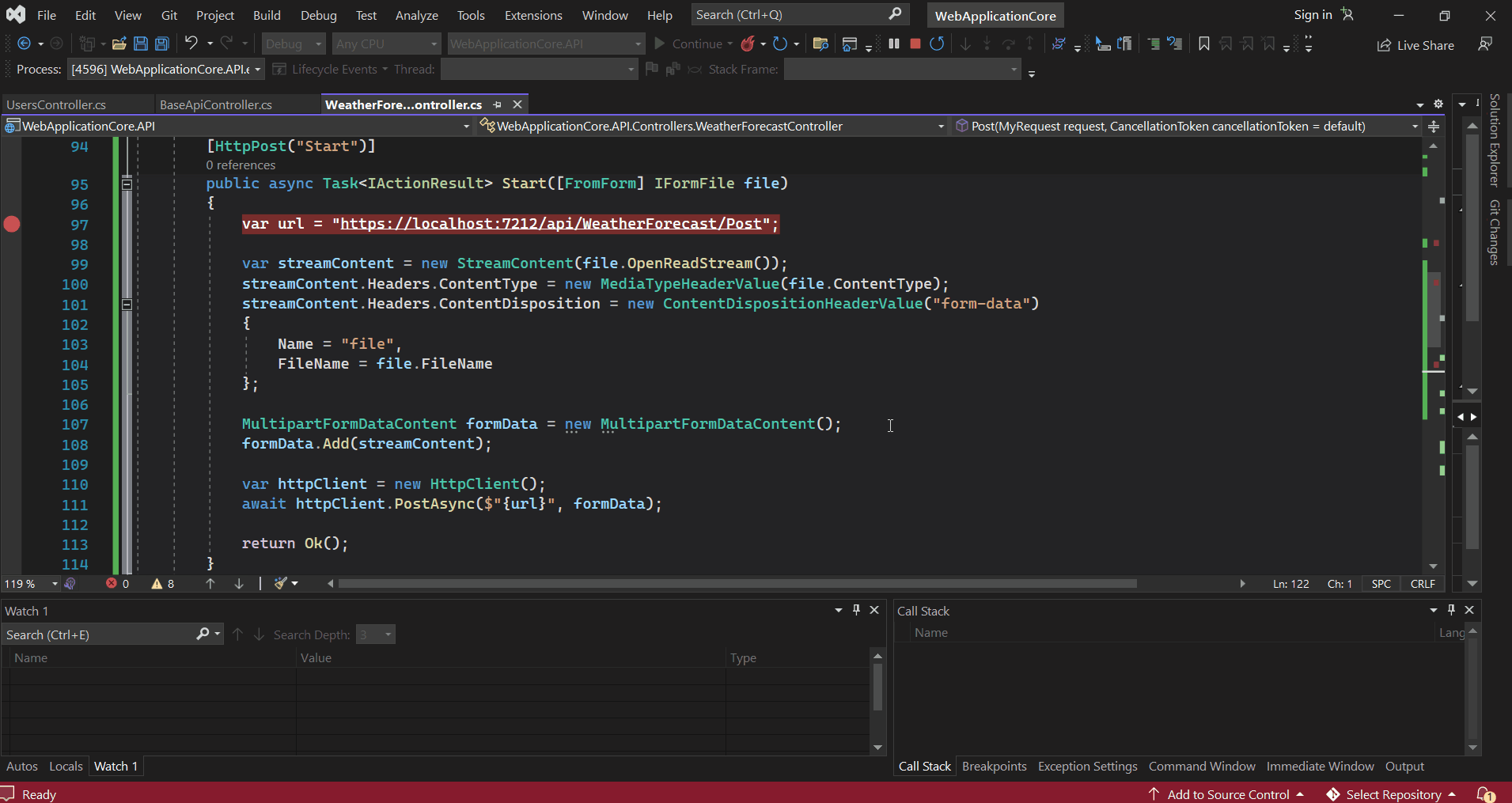 c Send IFormFile to the rest endpoint using http client Stack Overflow