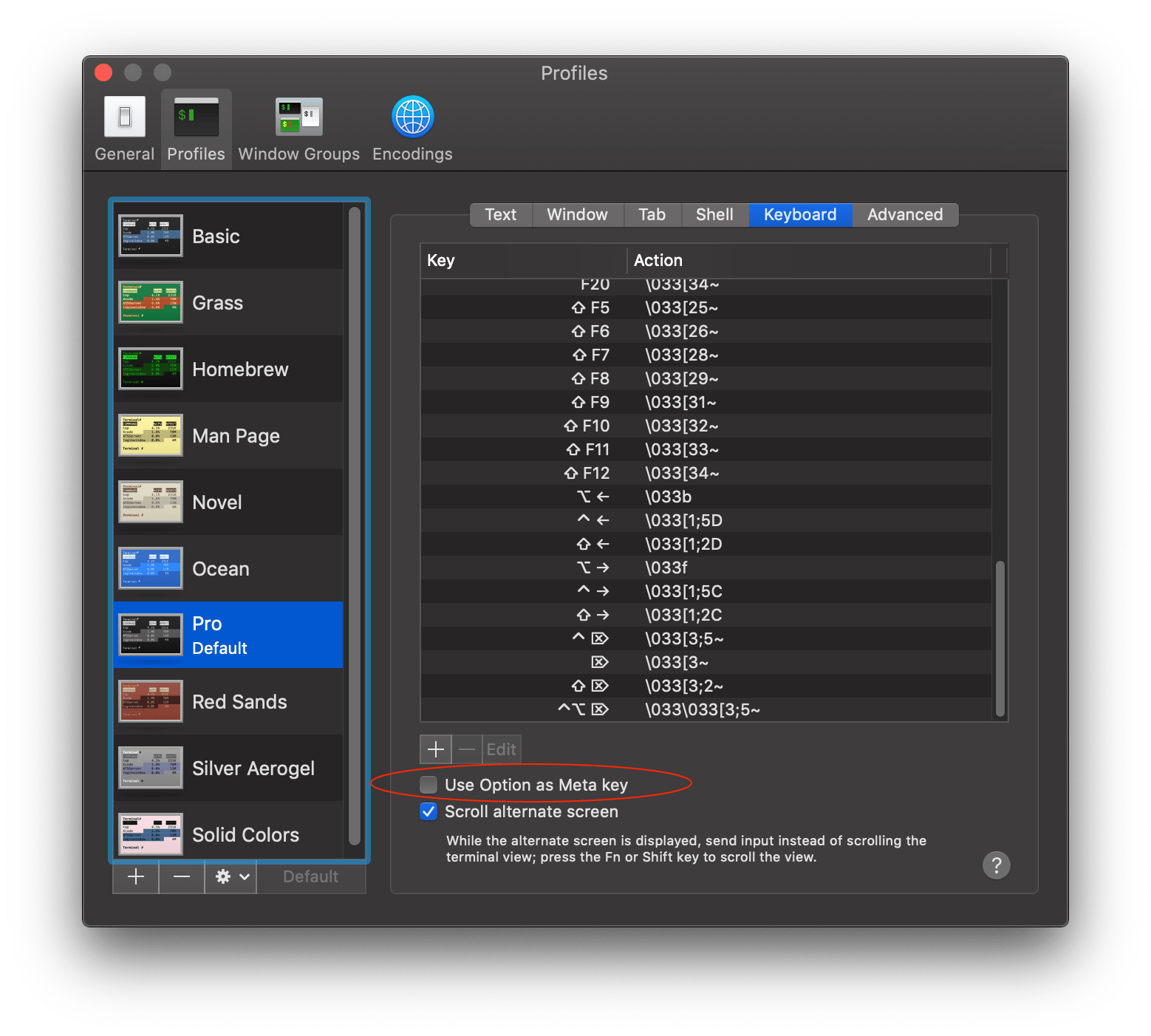 macos Use of hash () on OS X with UK MacBook Pro Super User