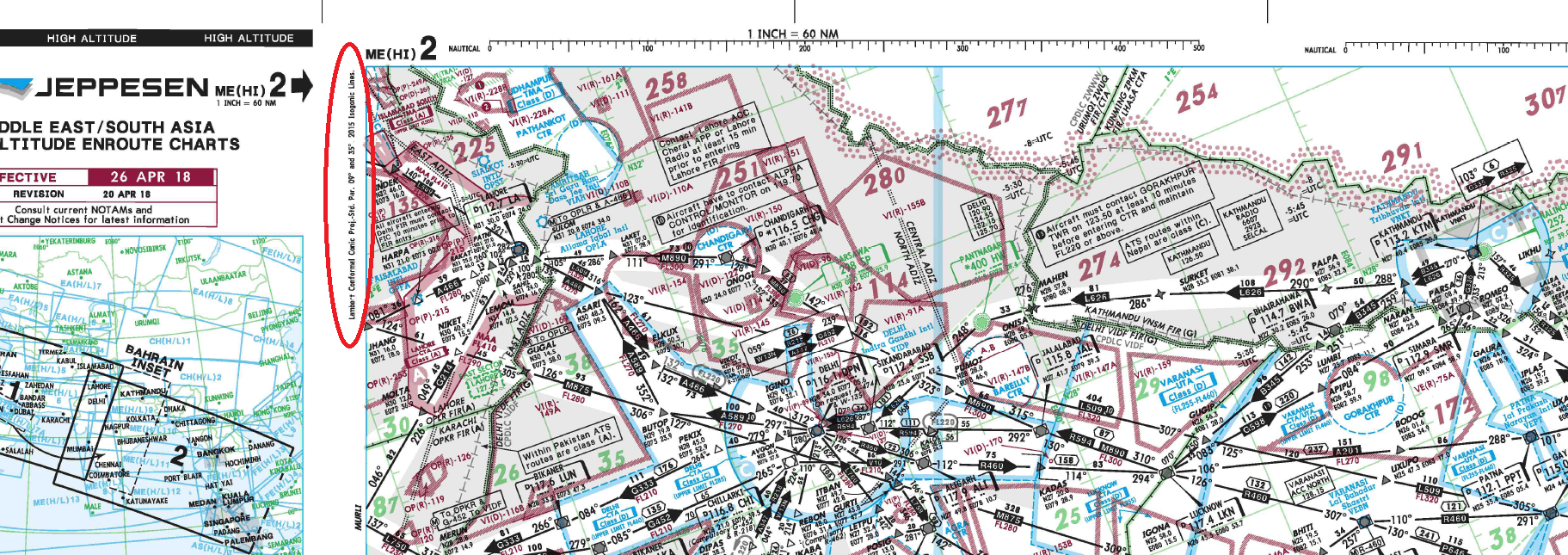 arcgis desktop Central meridian in Lambert conformal conic distorting