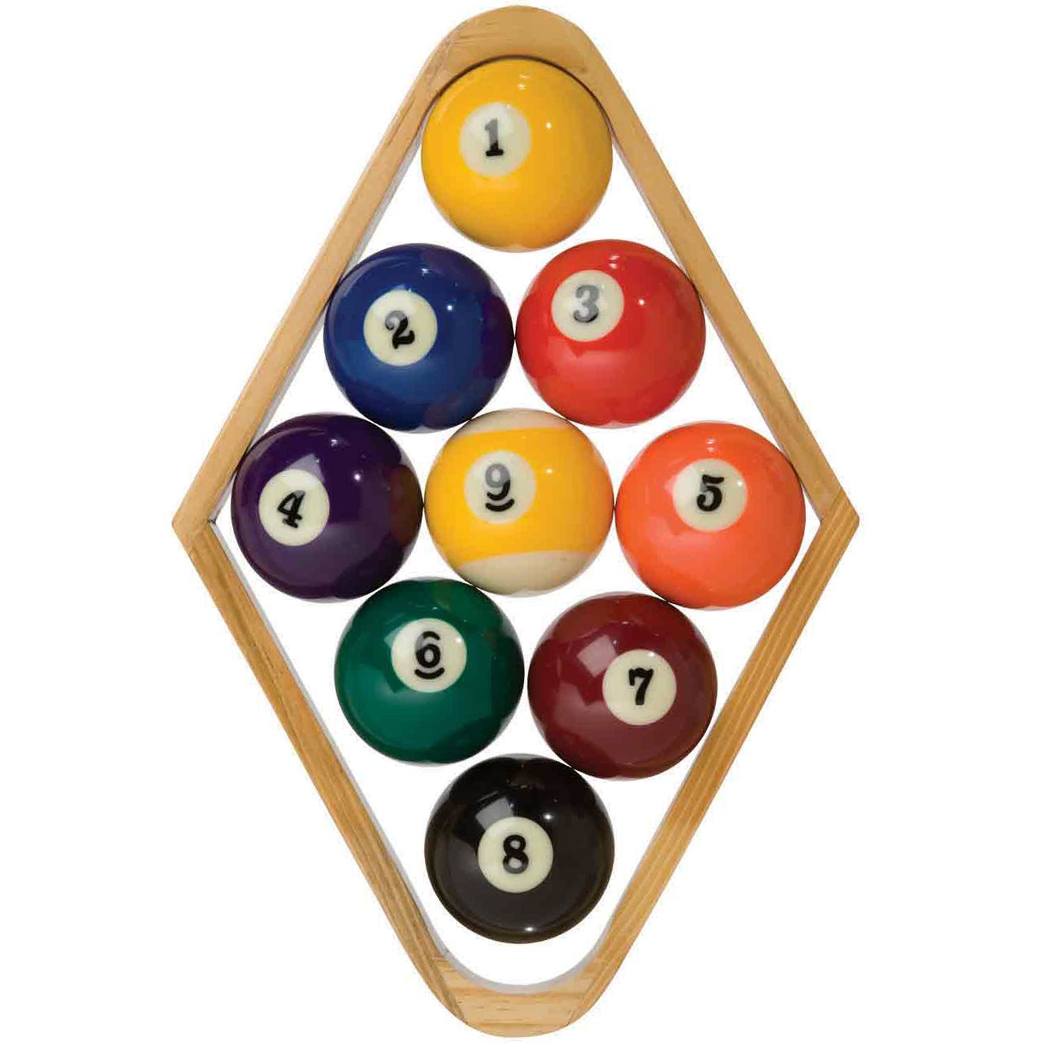 newtonian mechanics Why doesn't the 9th ball move in the