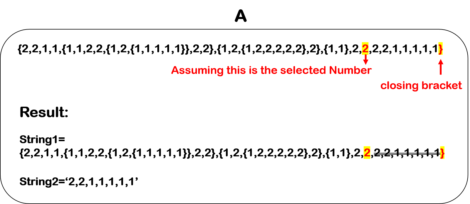 regex Extracting a randomlychosen string within a main string