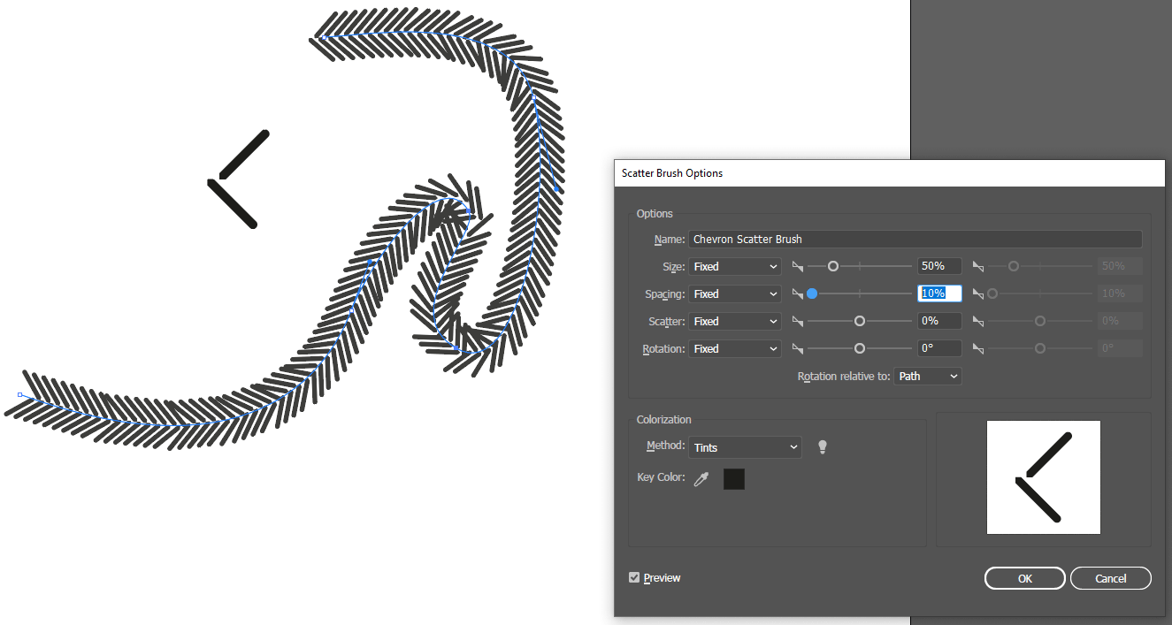 Illustrator how to create a Pattern Brush that overlaps itself