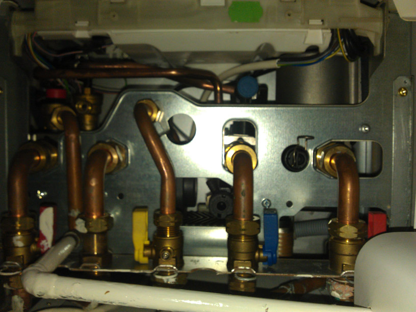 How do I restore boiler pressure through the filling tap? Home