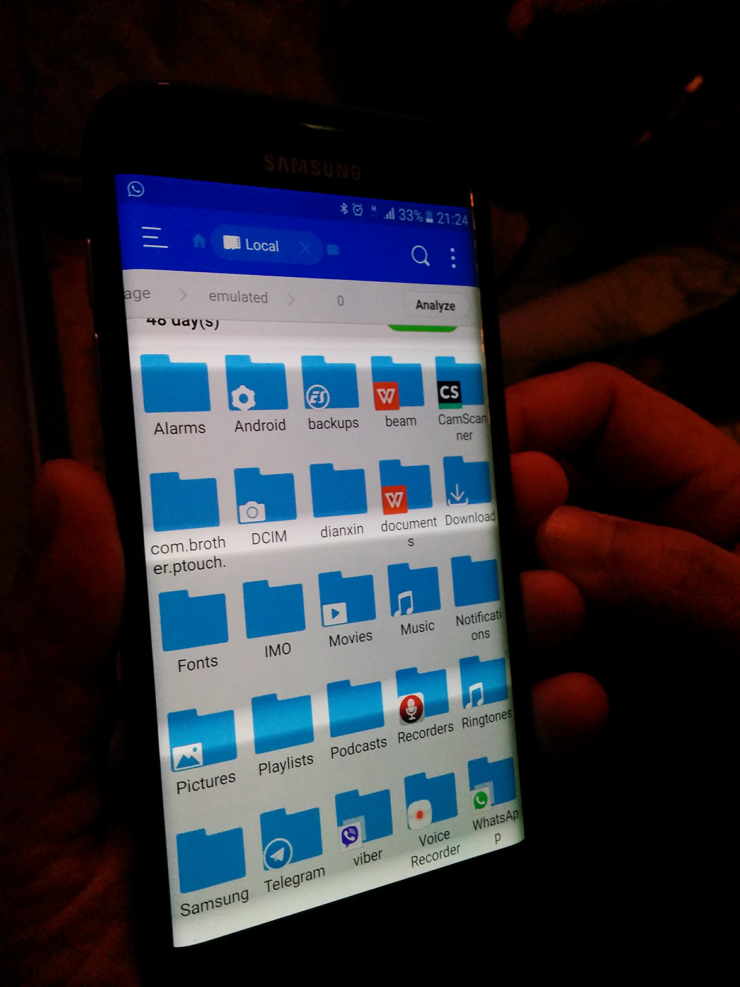 Samsung Galaxy S7 Edge Gray Horizontal Bars on Screen Android