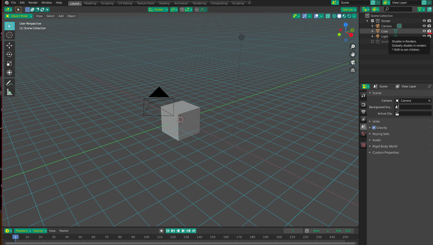 rendering How do I hide objects in the final render? Blender Stack Exchange