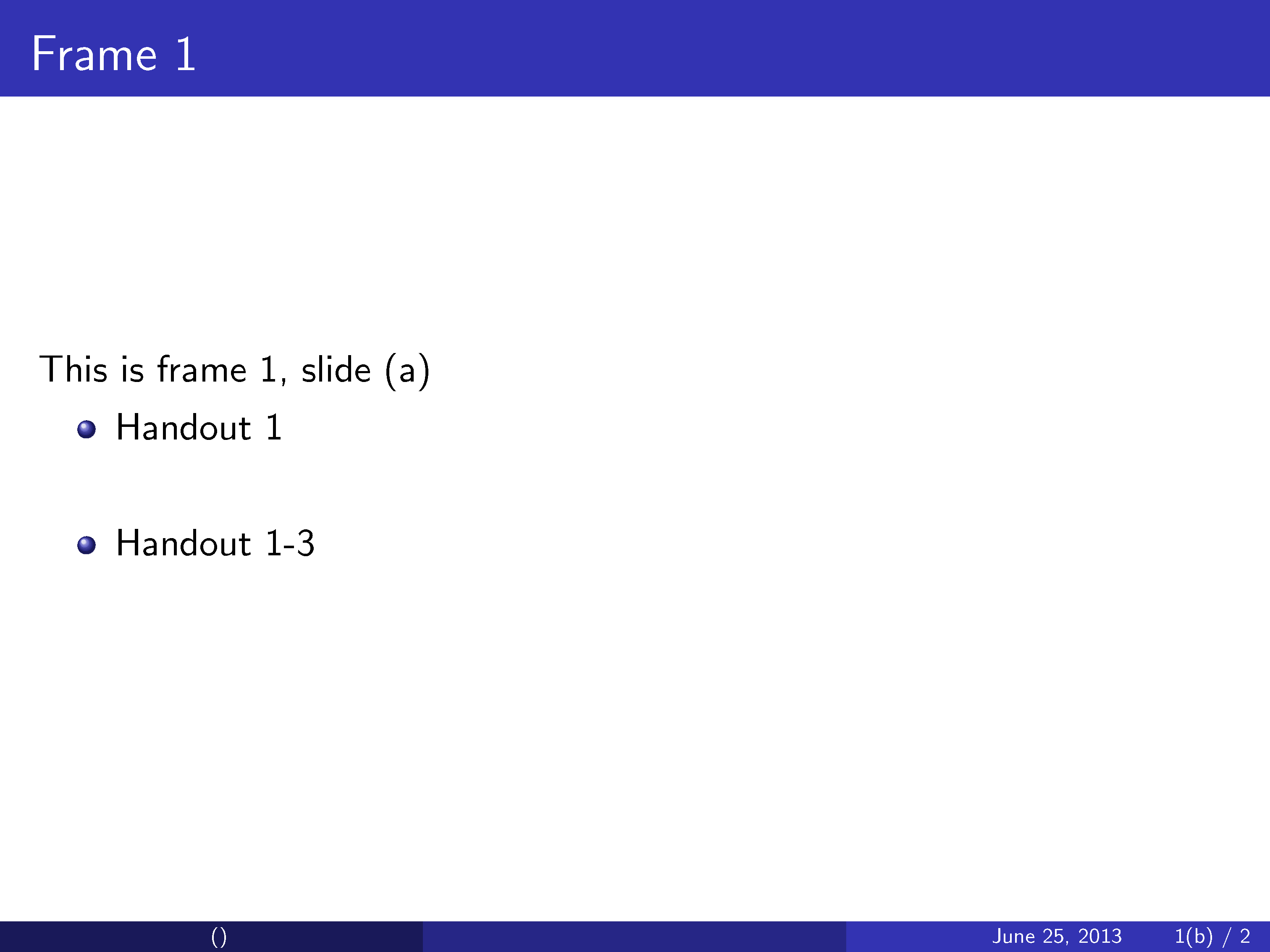 beamer Change the page number of slides in notes when using handout