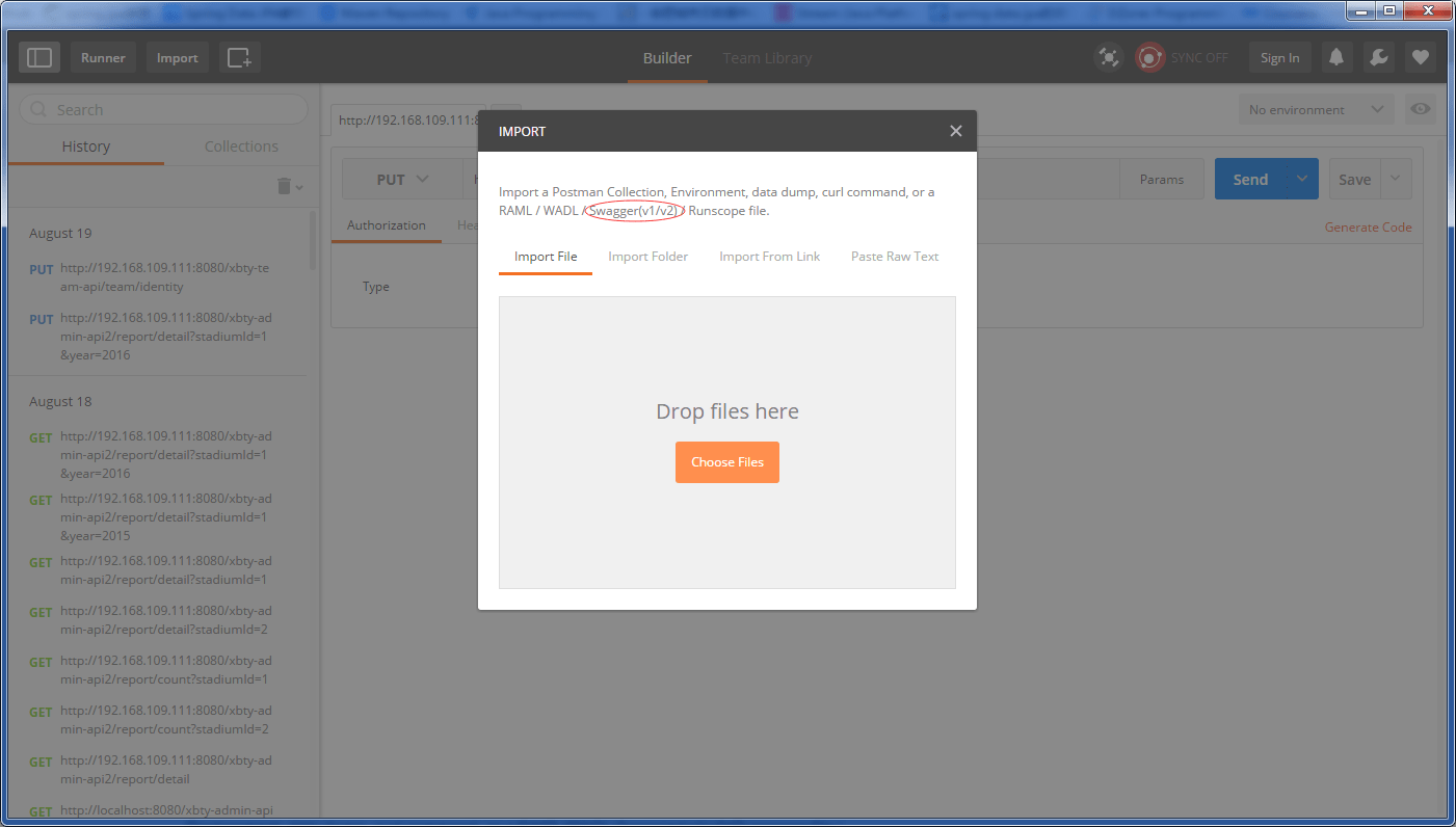 [swagger] How to import Swagger APIs into Postman? SyntaxFix