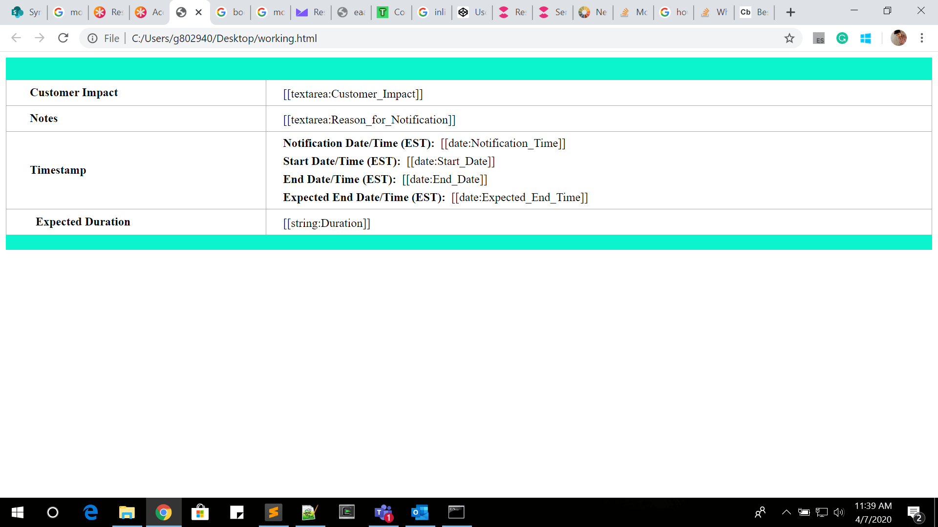 html Mobile responsive design not working for outlook Stack Overflow