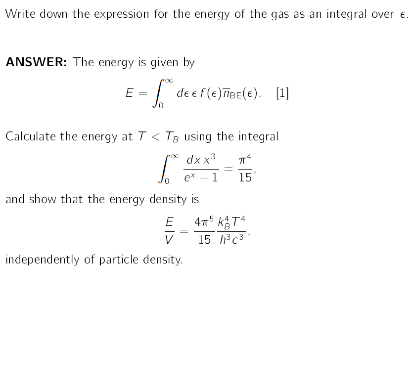 thermodynamics Questions about Statistical Mechanics Physics Stack