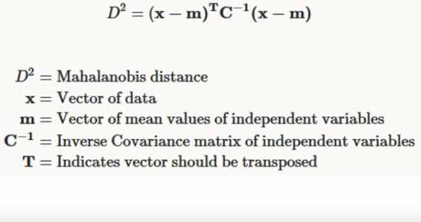 python Multivariate Outlier Removal With Mahalanobis Distance Stack