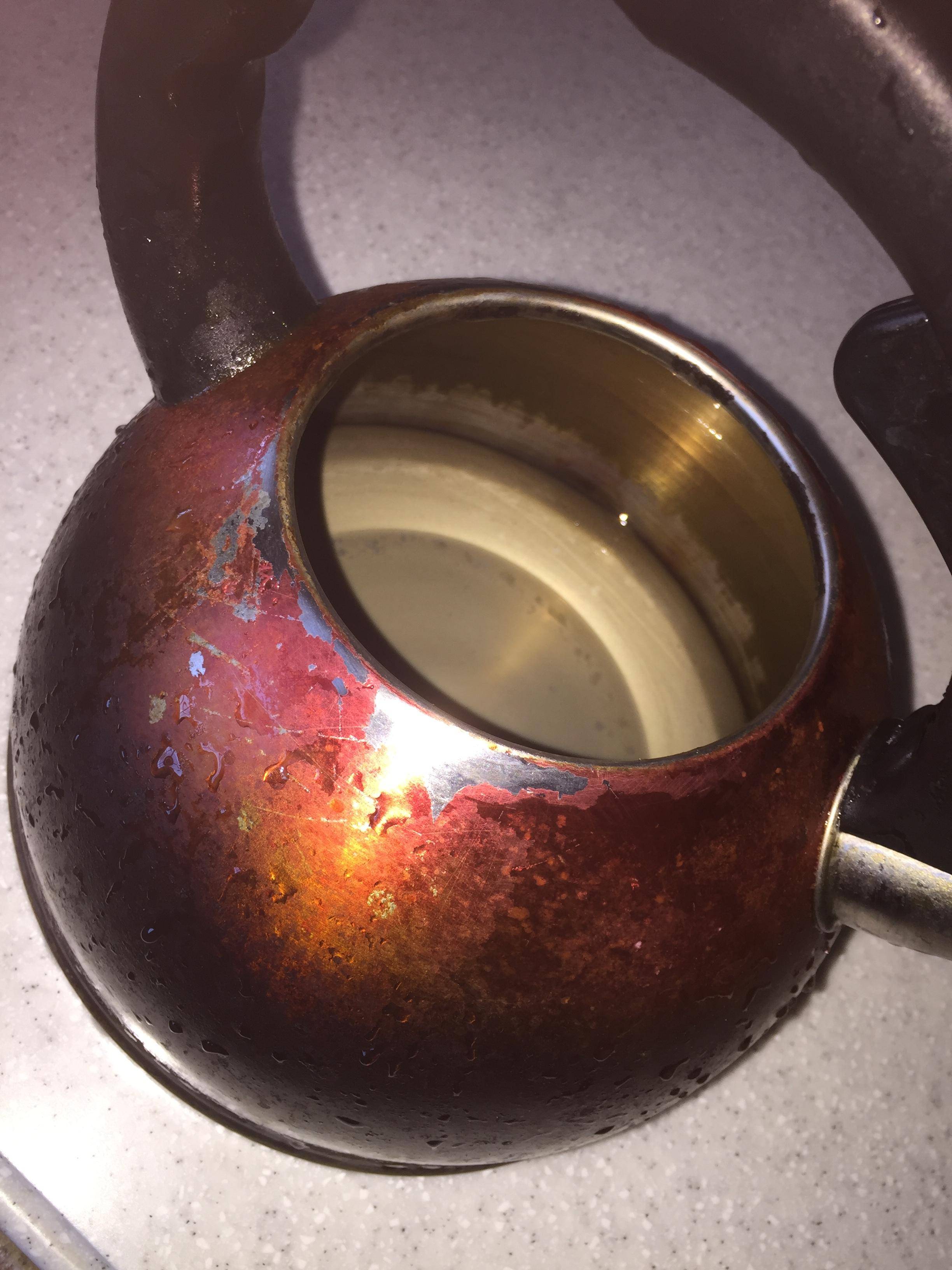 cleaning What is a good method to clean stainless steel hot water pot