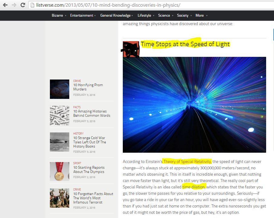 special relativity Why does time stop its flow? Physics Stack Exchange