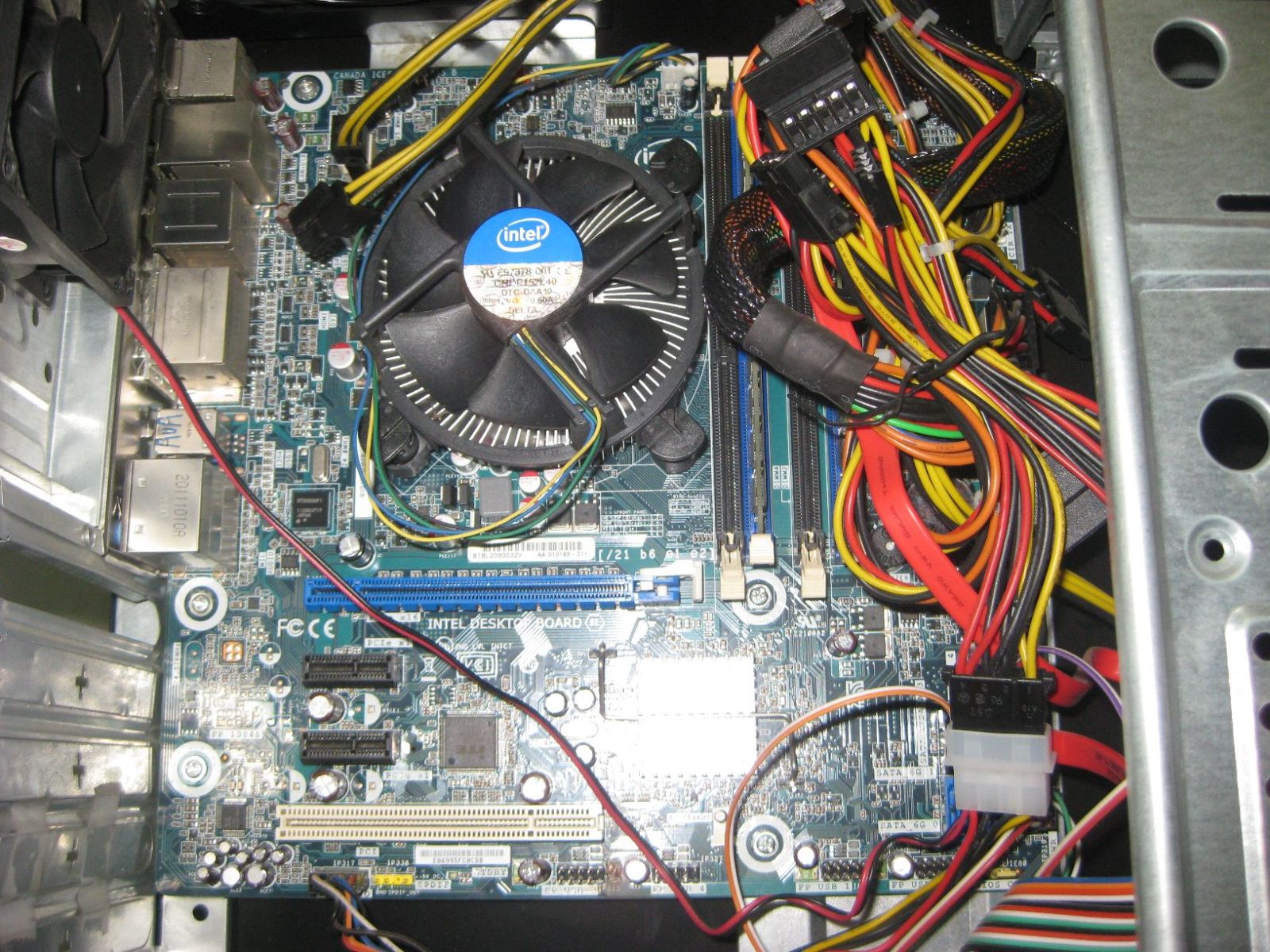 computer building - Burned motherboard component - Super User