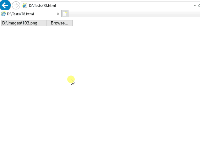 explorer JavaScript this.files[0].name in IE