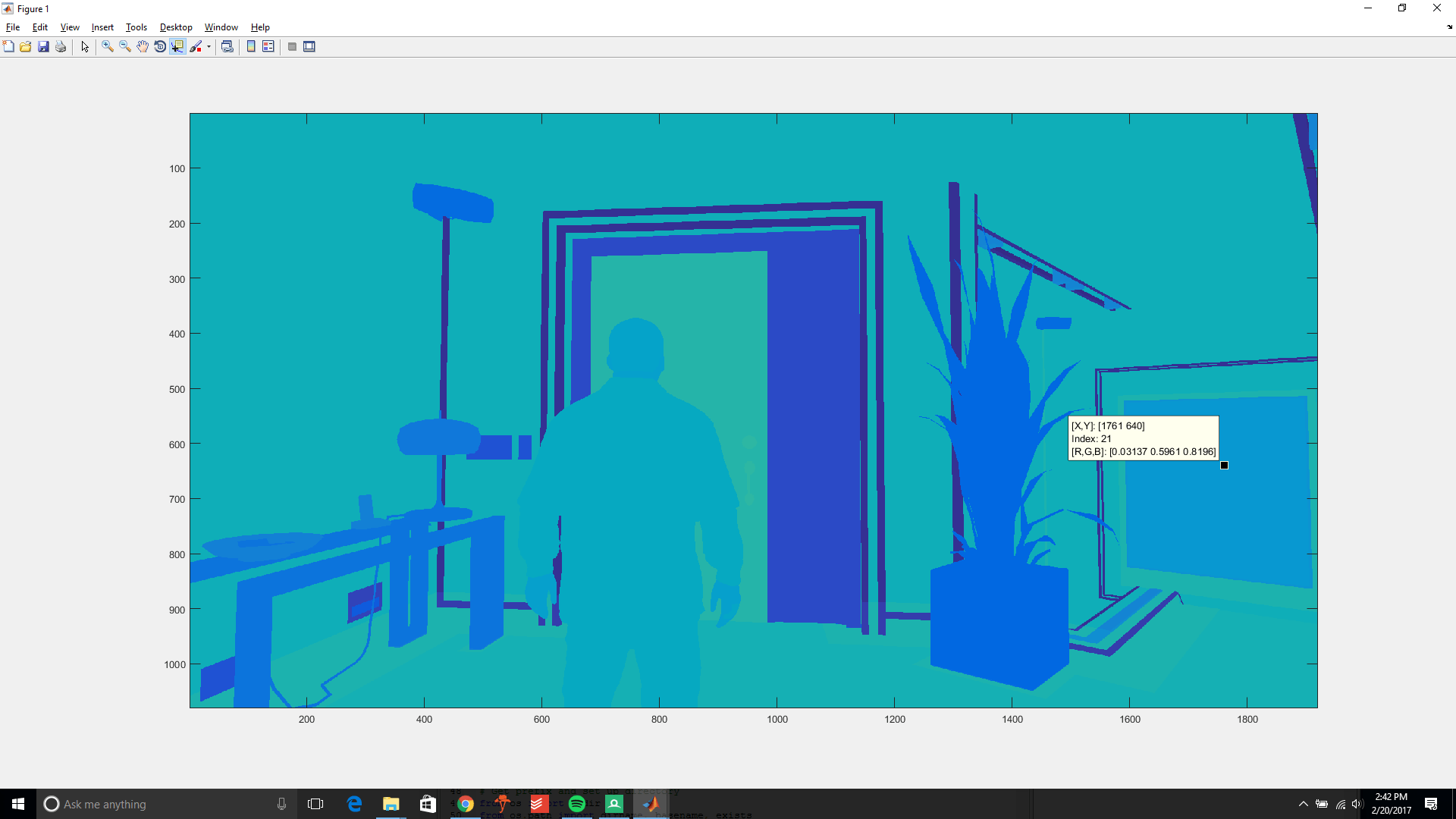mouseevent grabbing the index value from the pointer when clicking on