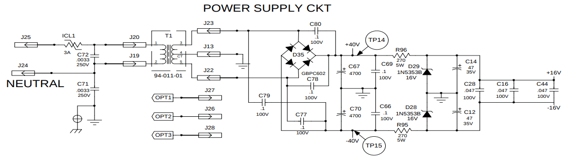 Power supply transformer replacement - Electrical Engineering Stack