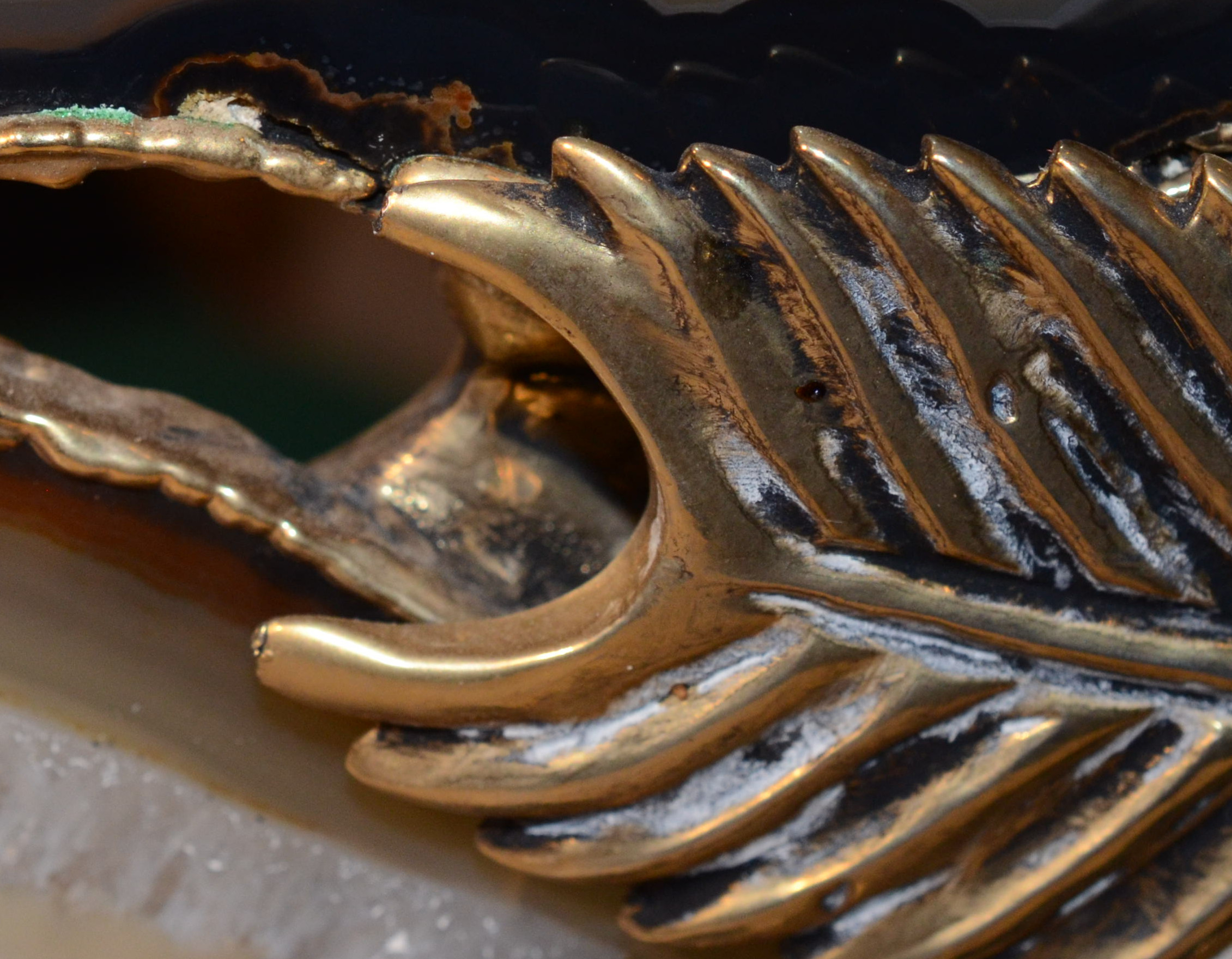 metal What is this white layer on brass? Chemistry Stack Exchange