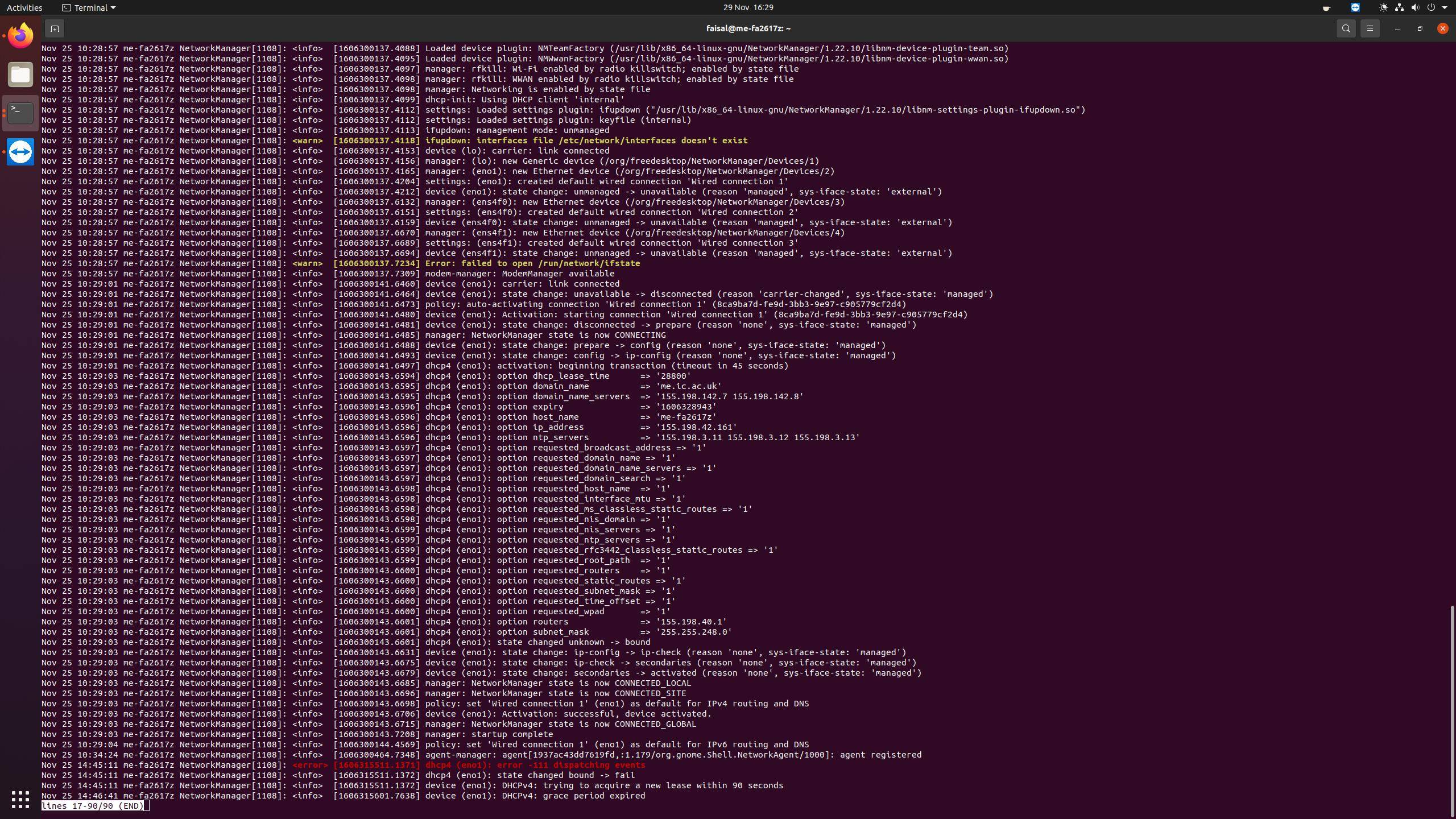 networking Ubuntu 20.04 LTS lan network problem Ask Ubuntu