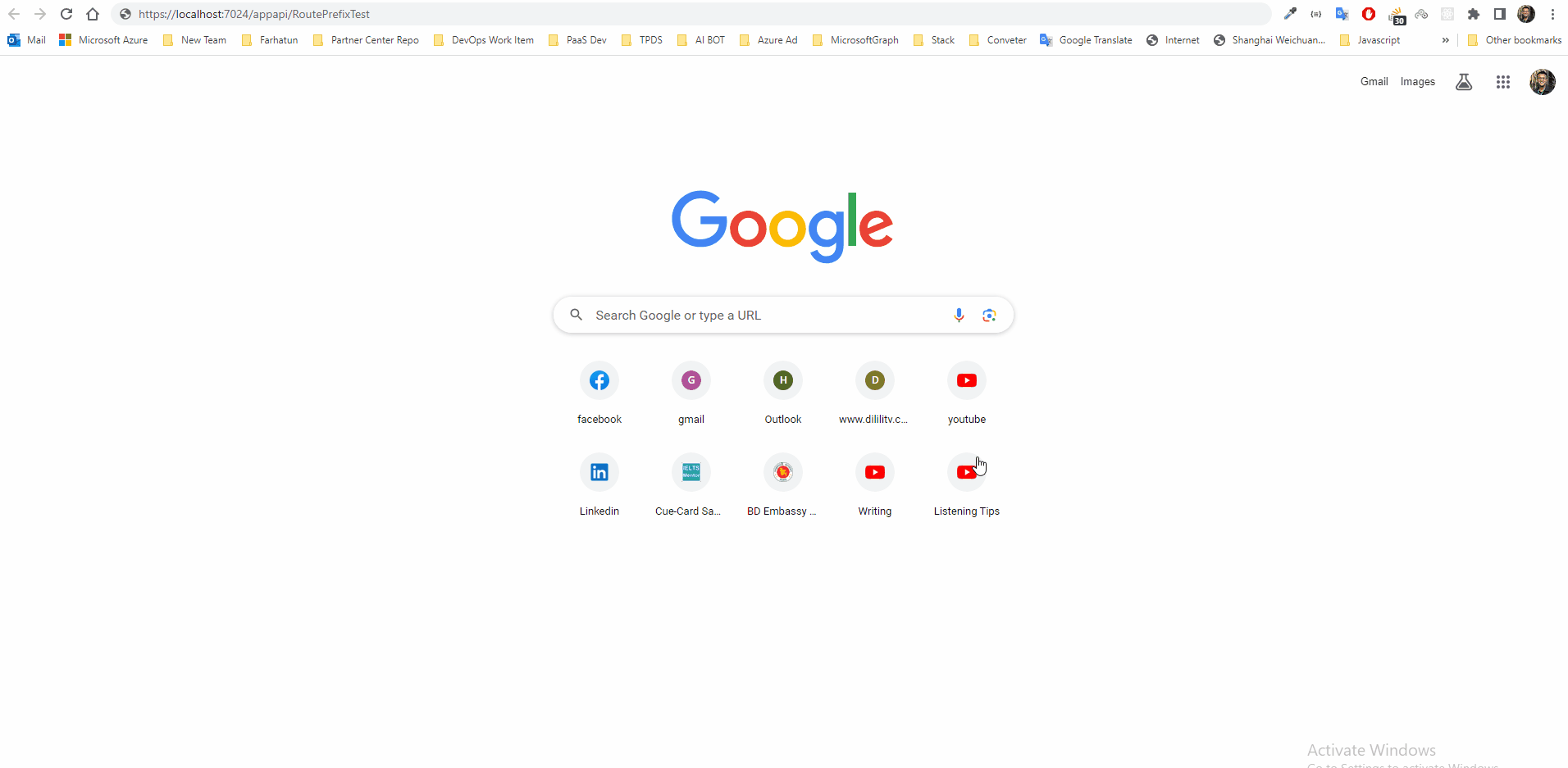 core How to prepend a common prefix to all URLs before the
