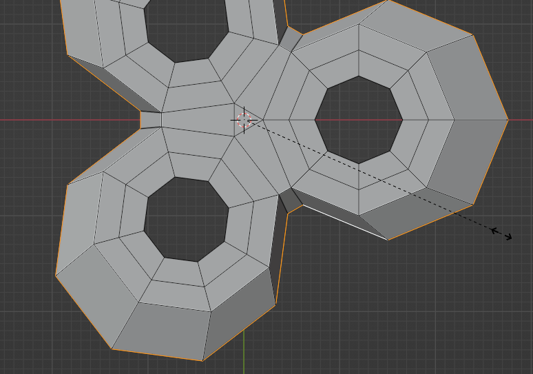 modeling How can I uniformly scale a set of faces on the XY plane