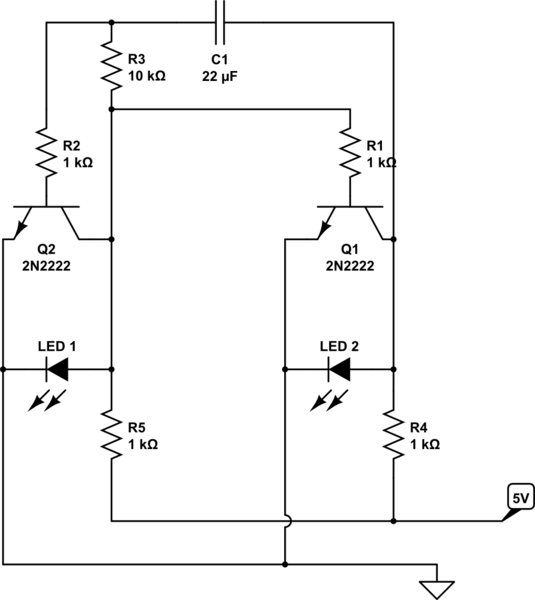 oscillator How do the capacitor & resistor actually introduce a delay