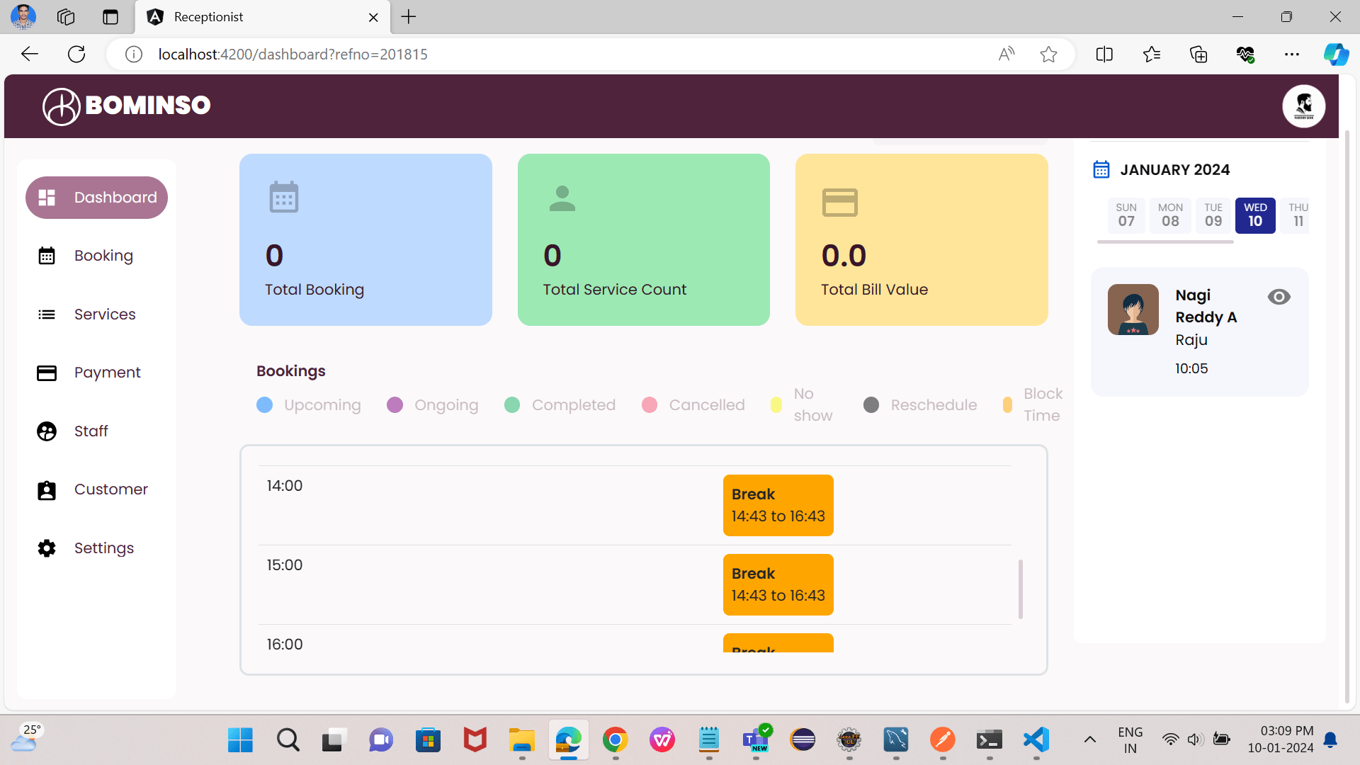 javascript displaying the block time on only one card Stack Overflow
