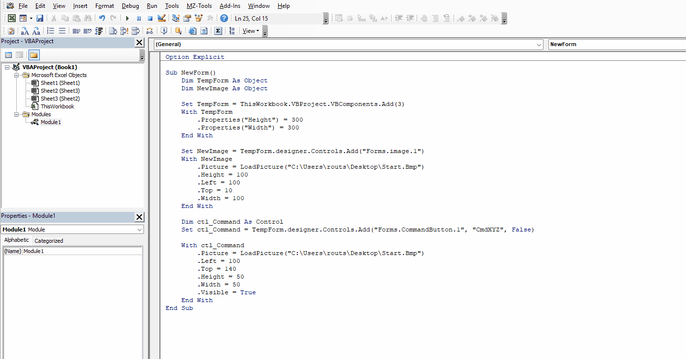 excel Is it possible to programmatically add an image file to an image or commandbutton