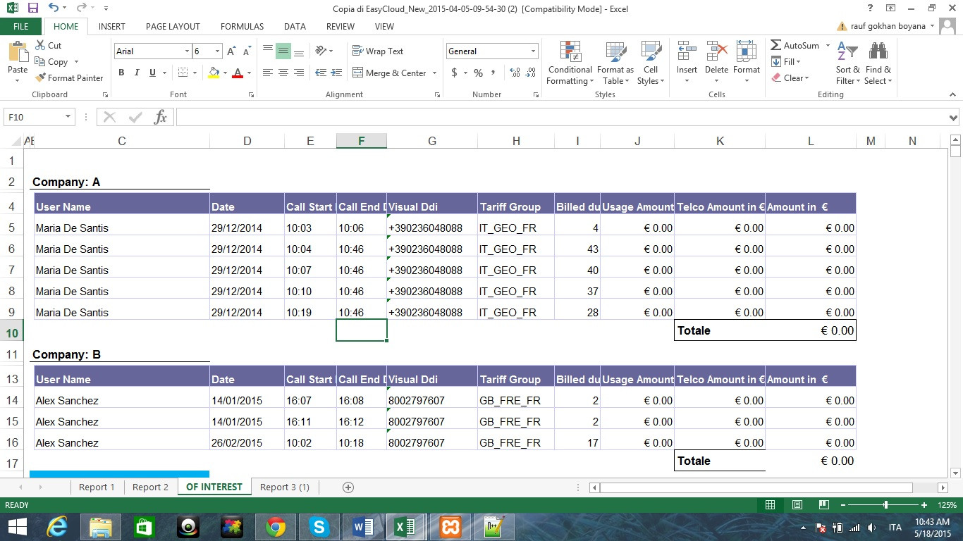 Export html form data to excel using javascript