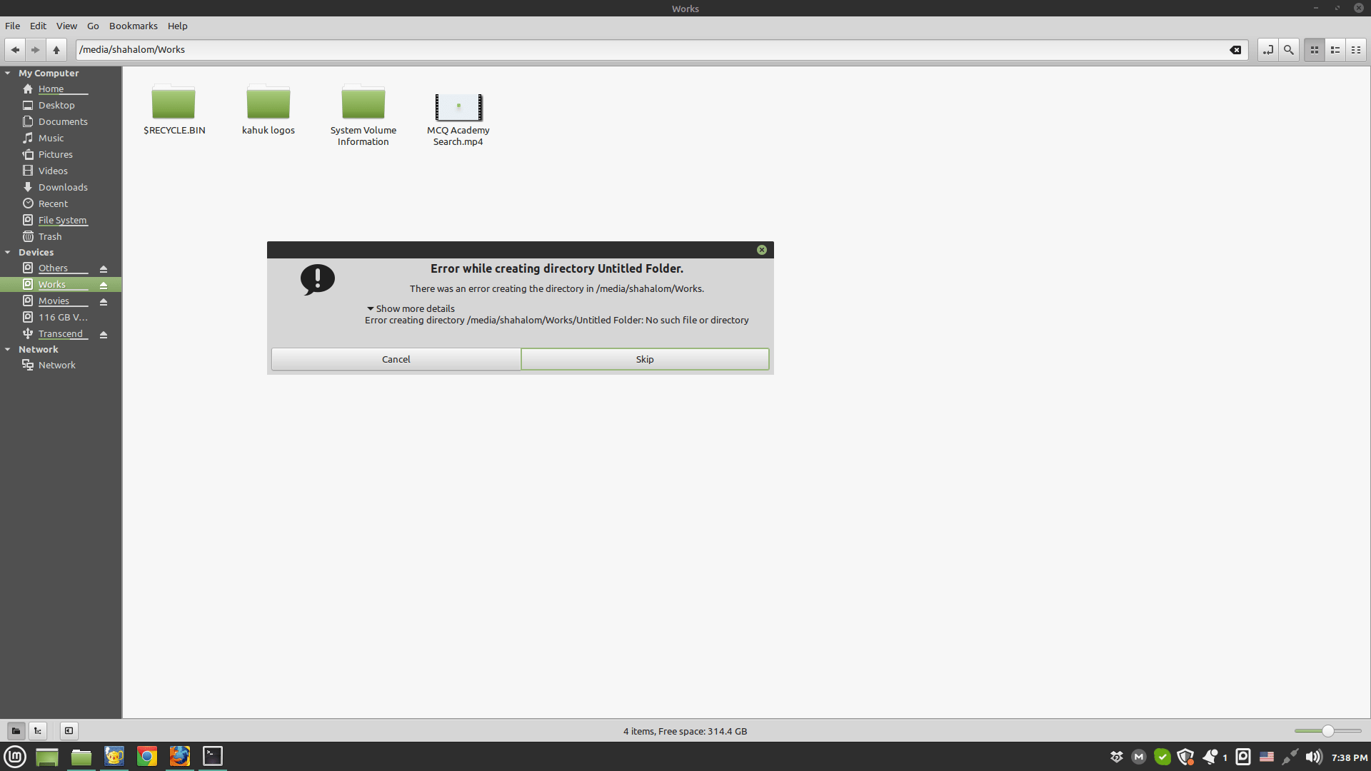linux mint How to fix Read only permission for secondary hard disk