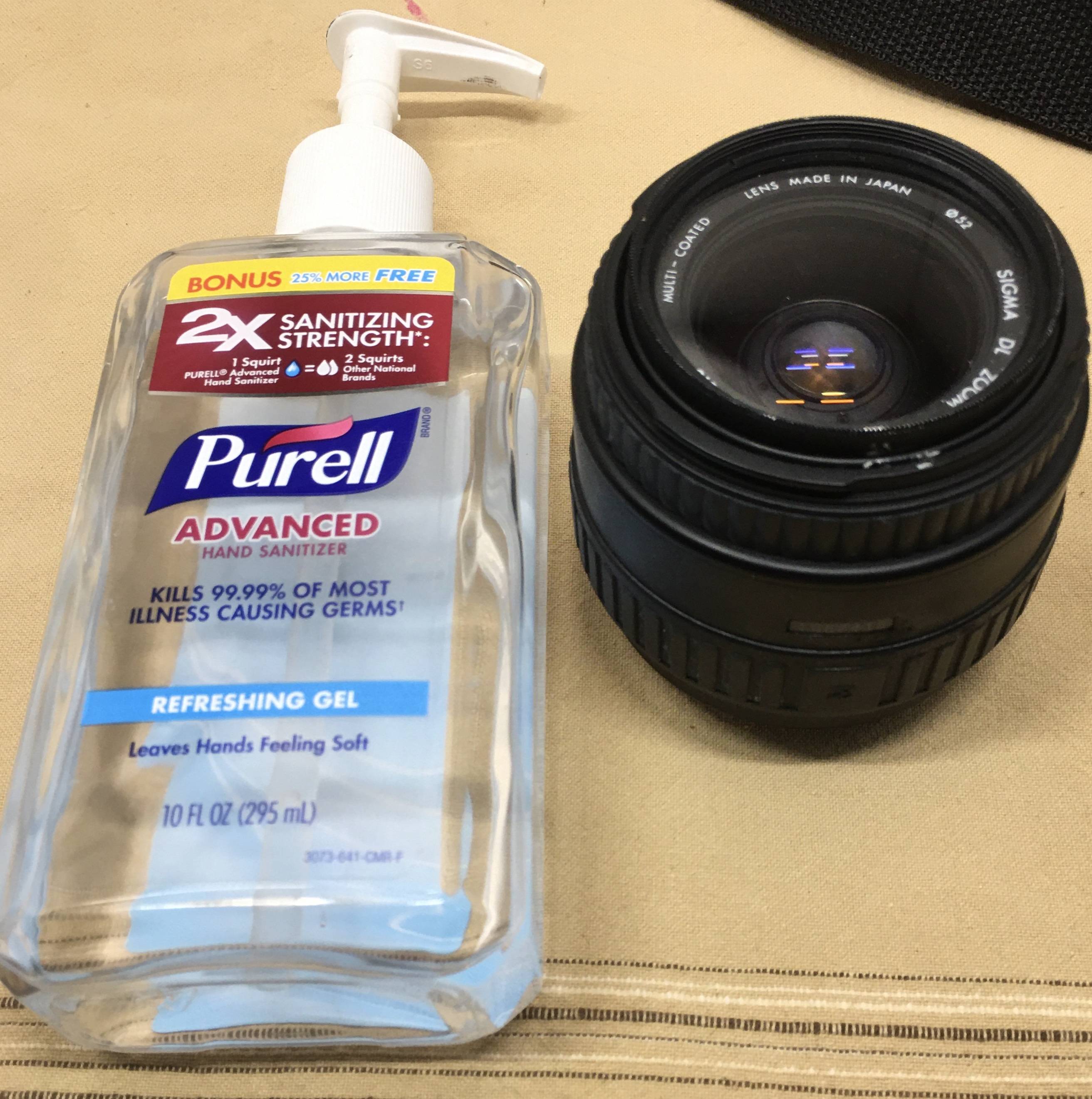 repair How can I seal the sticky rubber on an aging Sigma lens