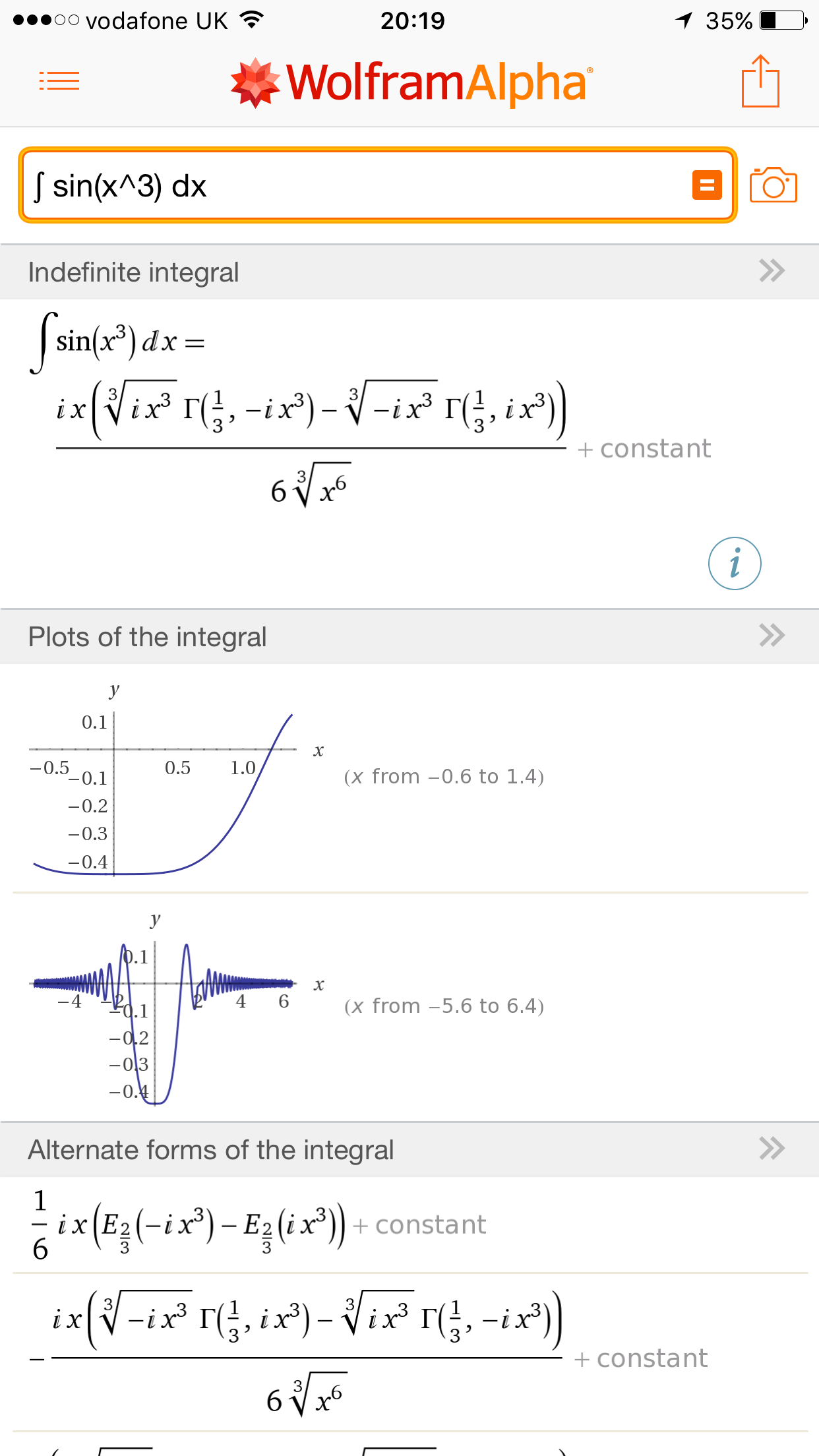 Calculus Integral Int Sin X 3 Rm D X Mathematics Stack