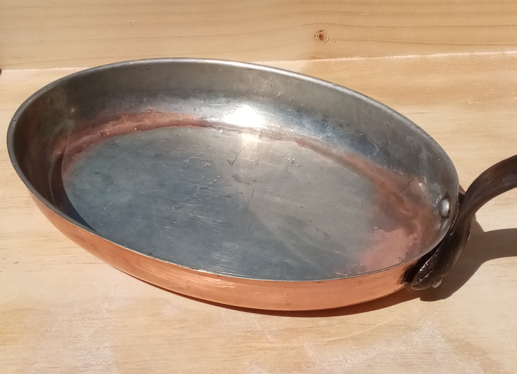 food safety Is exposed copper pan safe for frying fish? Seasoned Advice