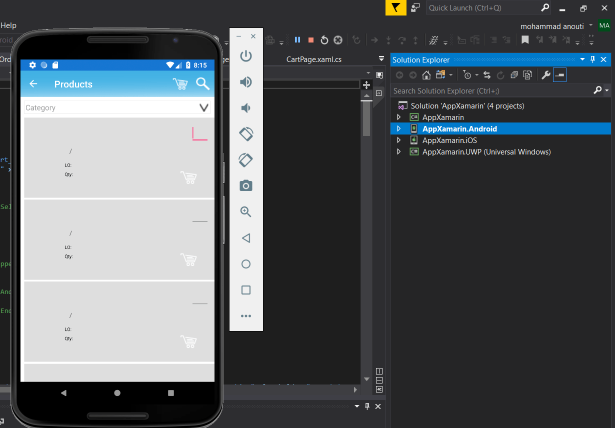 C Xamarin Forms Listviews Entry Conflict With Custom Picker Stack Images