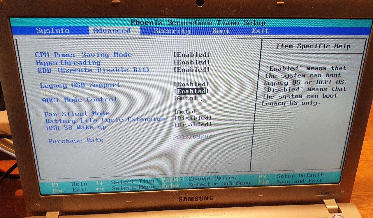 boot - efibootmgr: Samsung laptop bricked? - Ask Ubuntu