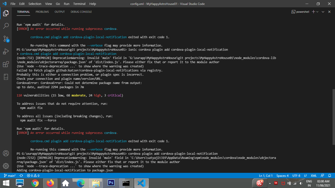 how to install ionic cordova local notification extension? Stack Overflow