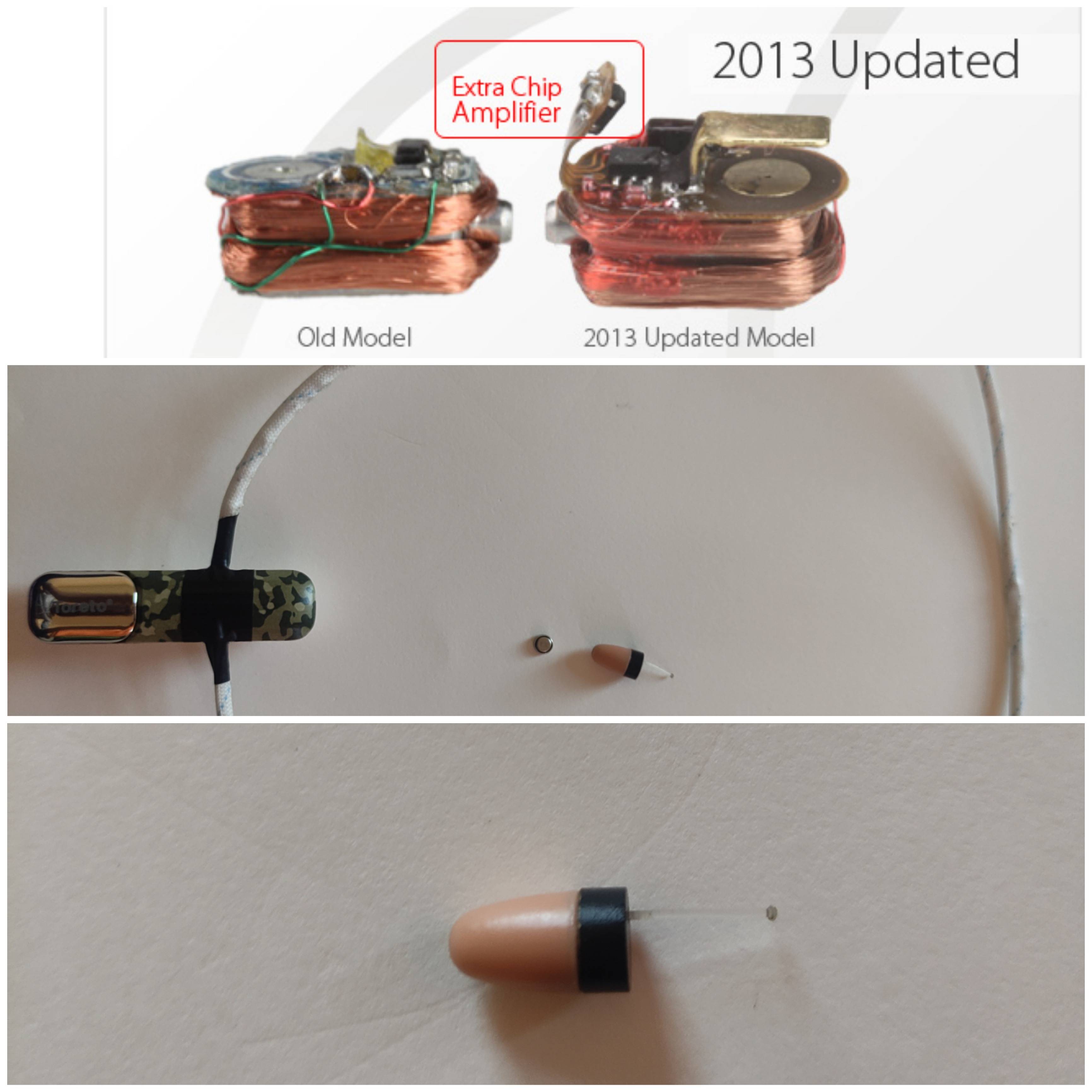 operational amplifier Reverse engineering a 1.5 V spy earpiece