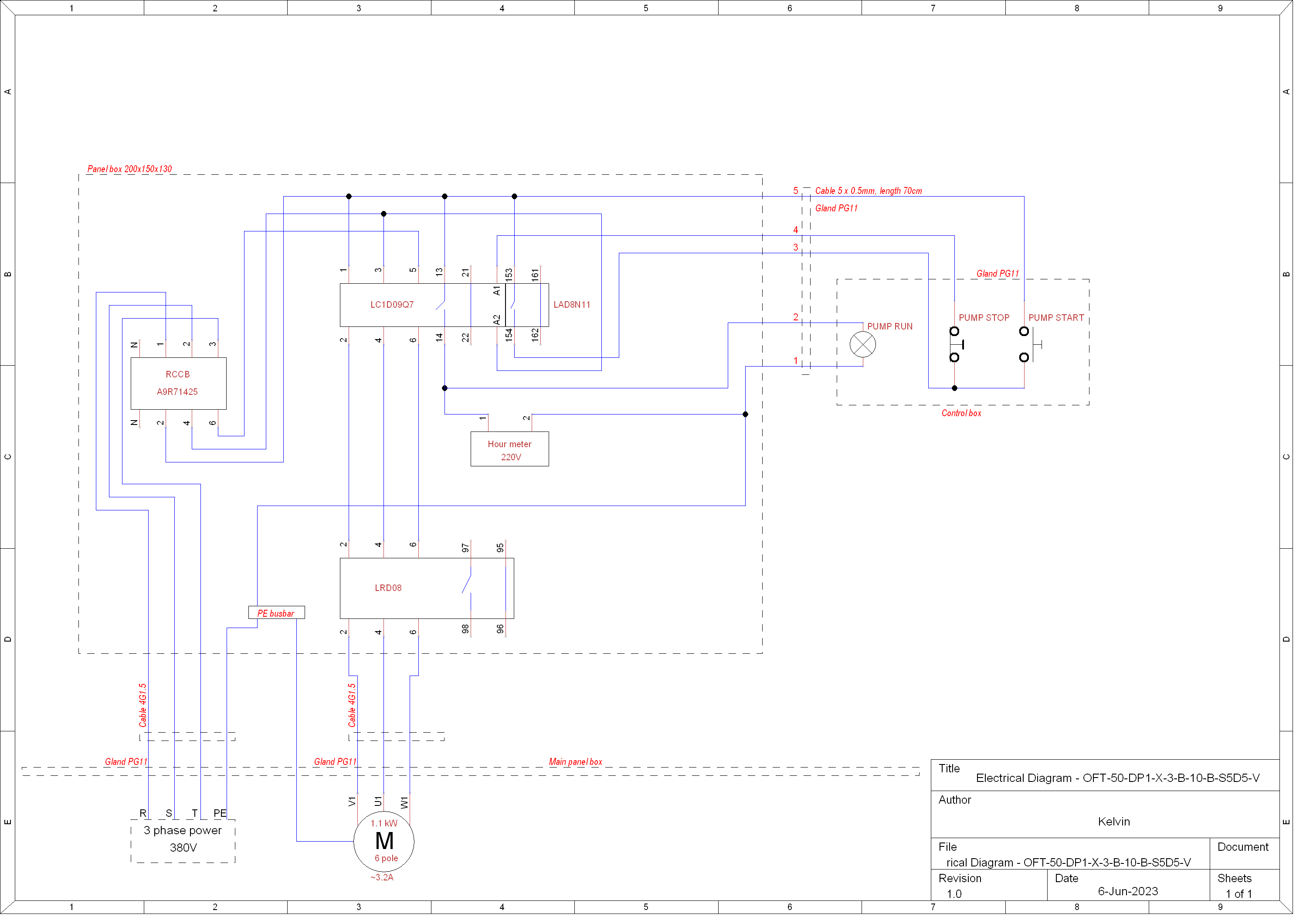 grounding Why does my RCCB keeps tripping every time I want to start a 3phase motor