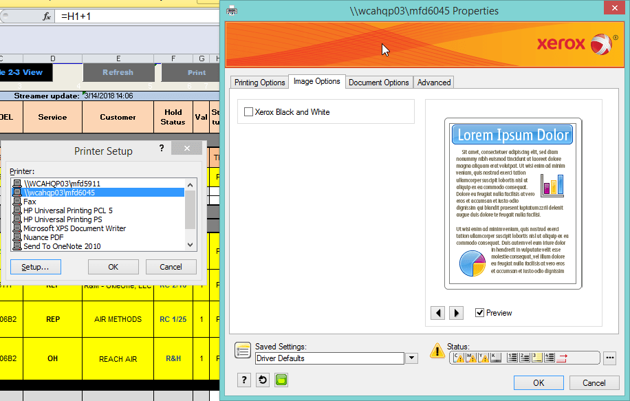 excel I cannot print in colour through VBA Stack Overflow